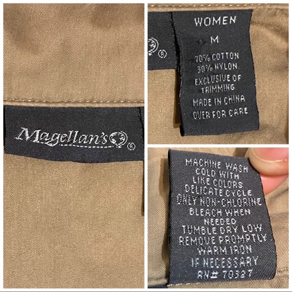 SOLD-Magellan’s Women’s Traveler’s Pocket Vest, size Medium - Picture 13 of 13